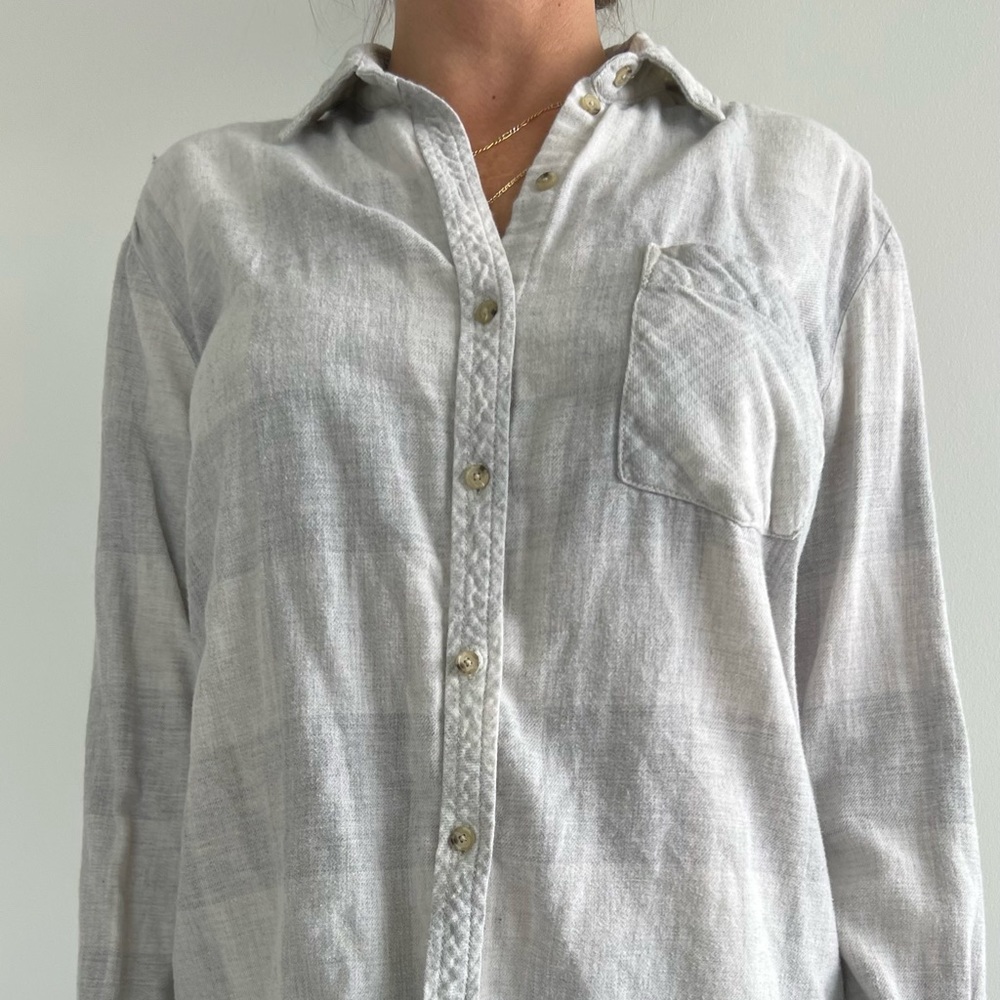 WILFRED GREY DRESS SHIRT